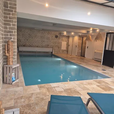 Terre & Avec Piscine Interieure Proche Cabourg Escoville