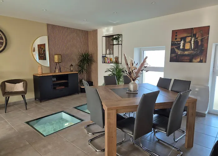 Villa Terre & Avec Piscine Interieure Proche Cabourg